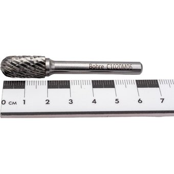  Борфреза твердосплавная сфероцилиндрическая, тип С Bohre 10-20-М-06-L70 (КБ001396) 