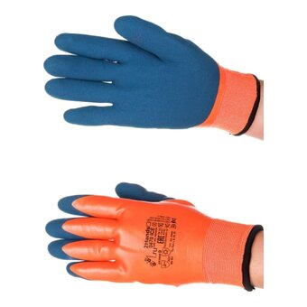  Перчатки утепленные 2Hands 0470 ICE -9 acrylic 7G duble latex Ultrafoam Microfoam р-р 9 