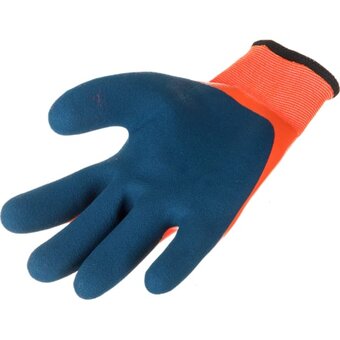  Перчатки утепленные 2Hands 0470 ICE -9 acrylic 7G duble latex Ultrafoam Microfoam р-р 9 