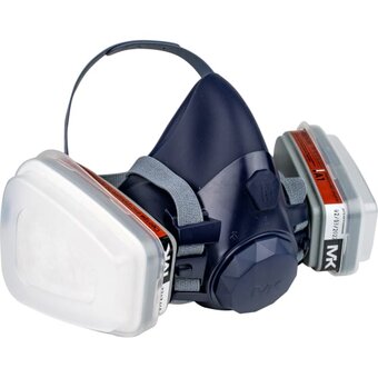  Полумаска МК 75 (МК75L) из изолирующих материалов темный р.L 