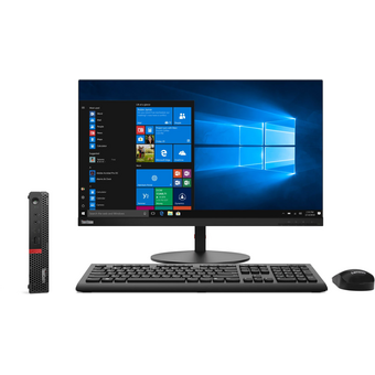  ПК Lenovo ThinkCentre M920q for Zoom 10T10009RU Core i7-9700T, 2x8GB DDR4, 128GB SSD, Intel 9560 WiFi/BT, VESA Mount, USB Mouse/Keyboard 