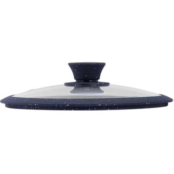  Крышка стеклянная MAUNFELD Trinity MGL20SMBK с силиконовым ободком и ручкой, 20см 