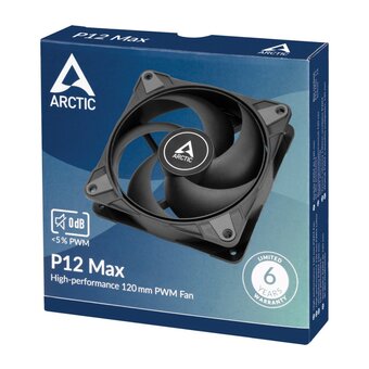  Вентилятор ARCTIC P12 Max (ACFAN00280A) 200 - 3300 rpm 