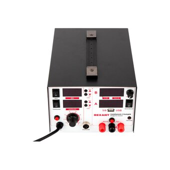  Паяльная станция REXANT 12-0729 3 в 1 паяльник+термофен+источник питания, 100-480 С 