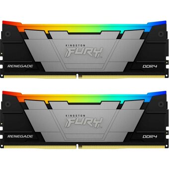  ОЗУ Kingston Fury Renegade RGB KF436C16RB12AK2/32 32GB3600MT/s DDR4 CL16DIMM (Kit of 2)1Gx8 