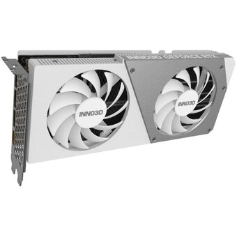  Видеокарта INNO3D RTX 4070 Twin X2 OC White (N40702-126XX-185252W)//RTX4070, HDMI, DP*3, 16G,D6X 