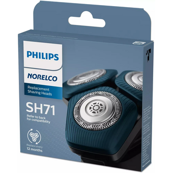  Сменные бритвенные головки Philips SH71/52 Norelco Shaving Head for Shaver Series 7000 and Angular-shaped Series 5000 