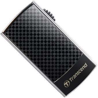  USB-флешка Transcend JetFlash 560 16GB USB 2.0, Хром/Черный (TS16GJF560) 