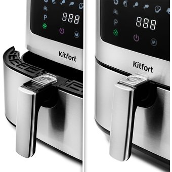  Аэрогриль Kitfort KT-2228 серебристый 