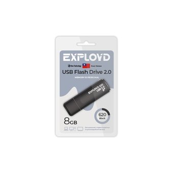  USB-флешка Exployd EX 8GB 620 Black 