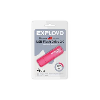  USB-флешка Exployd EX 4GB 620 Red 