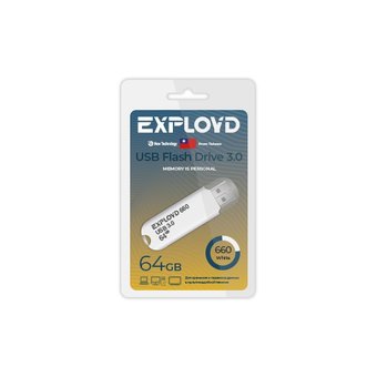  USB-флешка Exployd EX 64GB 660 White 