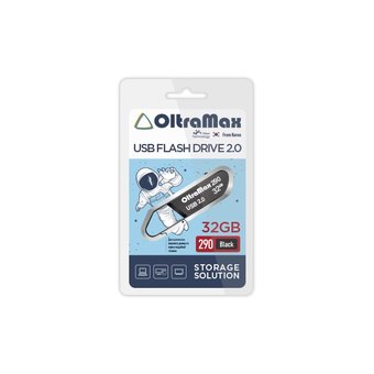  USB-флешка Oltramax OM 32GB 290 Black 