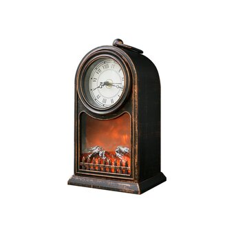  LED-камин NEON-NIGHT 511-021 Старинные часы 