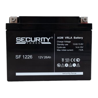  Аккумуляторная батарея Security Force SF 1226 