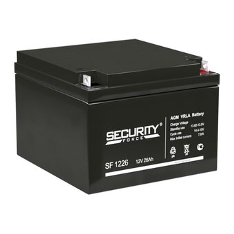  Аккумуляторная батарея Security Force SF 1226 