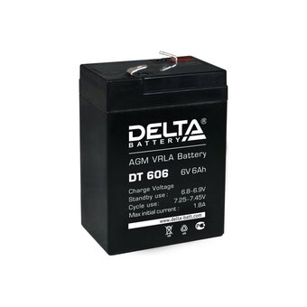  Батарея Delta DT 606 (6V, 6Ah) 