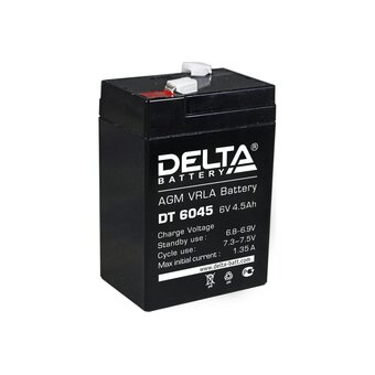  Батарея Delta DT 6045 (6V, 4.5Ah) 