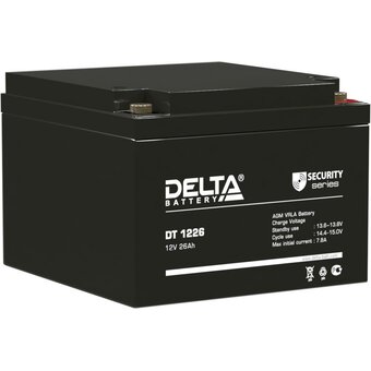  Батарея Delta DT 1226 (12V, 26Ah) 