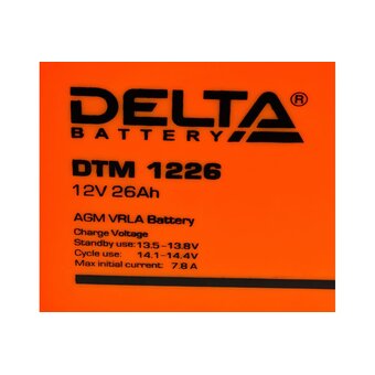  Аккумуляторная батарея Asterion DTM 1226 NC 