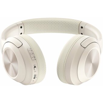  Гарнитура мониторные A4Tech Fstyler BH220 (BH220 Beige) бежевый беспроводные 