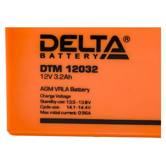  Батарея Delta DT 12032 (12V, 3.2Ah) 