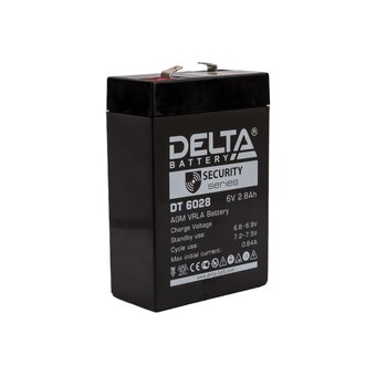  Батарея Delta DT 6028 (6V, 2.8Ah) 