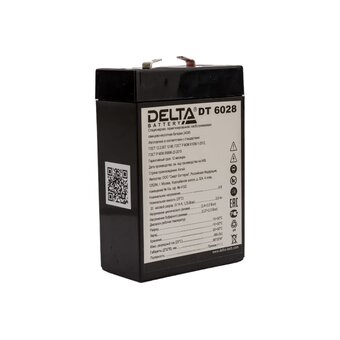  Батарея Delta DT 6028 (6V, 2.8Ah) 