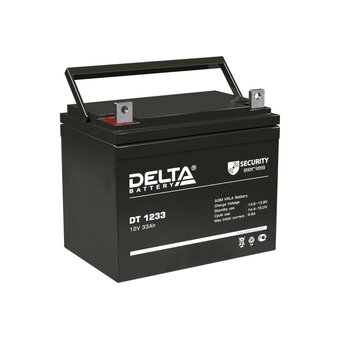  Батарея Delta DT 1233 (33Ач, 12В) свинцово- кислотный аккумулятор 
