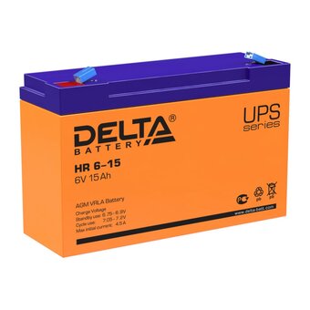  Батарея Delta HR 6-15 