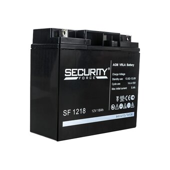  Аккумуляторная батарея Security Force SF 1218 
