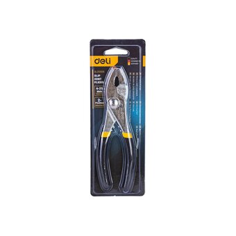  Пассатижи переставные Deli DL25506 двухдиапазонные 6" 