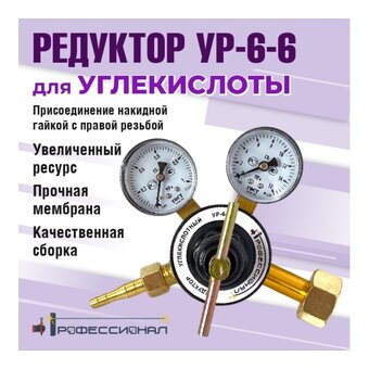  Редуктор углекислотный Профессионал УР6-6 704 