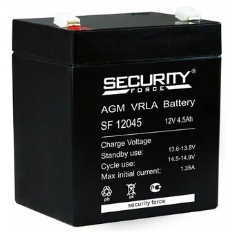  Аккумуляторная батарея Security Force SF 12045 