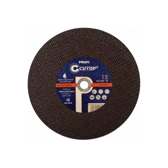  Профессиональный диск отрезной по металлу Cutop Profi 40009т Т41-355x4,0x25,4 5/25 