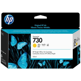  Картридж HP 730 P2V64A желтый для HP DesignJet T1700, 130 мл 