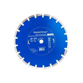  Диск алмазный по асфальту и плитке МастерАлмаз Standard Тип В 10501445 350х10х25.4 