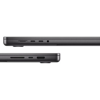  Ноутбук APPLE MacBook Pro 16 (MUW63ZP/A) M3 Max/48Gb/1Tb SSD/MacOS/нужен переходник на EU/Space Black 