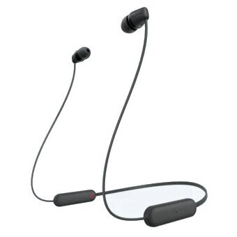  Наушники внутриканальные беспроводные Sony WI-C100/BZ черный 