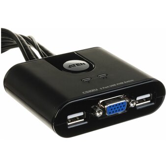  KVM-переключатель Aten CS22U-(A7) 2 Port USB KVM Switch 