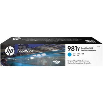  Картридж HP 981Y L0R13A голубой Original PageWide Crtg 