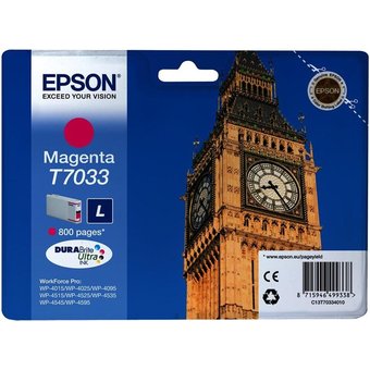  Картридж струйный Epson C13T70334010 для I/C WP 4000/4500 0.8k 