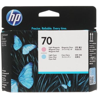  Картридж струйный HP 70 C9405A светло-пурпурный/светло-голубой печатающая головка для HP DJ Z2100/Z3100/PS Pro B9100 