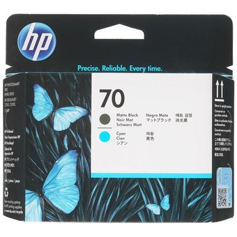  Картридж струйный HP C9404A черный матовый/голубой печатающая головка для HP DJ Z32100/Z3100 PS Pro B9100 (16000стр.) 