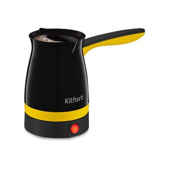  Кофеварка-турка Kitfort КТ-7183-3 черный/желтый 