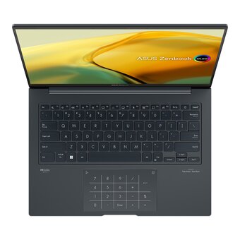  Ноутбук ASUS ZenBook 14X UX3404VA-M9015W (90NB1081-M002Y0) Intel Core i5-13500H/16GB/SSD512GB/14.5"/2.8K (2880x1800)/OLED)/120Hz/Win11/Inkwell Gray 
