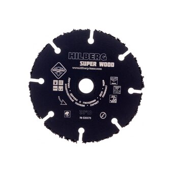  Диск карбид вольфрамовый отрезной Hilberg Super Wood 7610 (530076) 
