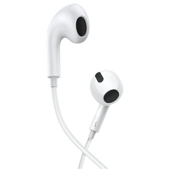  Наушники Baseus Encok C17 (NGCR010002) Type-C lateral in-ear Wired Earphone White 