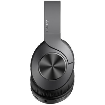  Наушники накладные A4Tech 2Drumtek BH300 (BH300 ASH GREY) черный беспроводные 