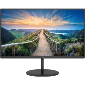  Монитор AOC Q27V4EA черный 